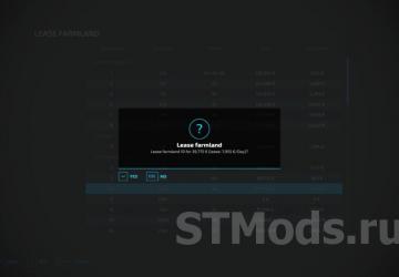 Field Lease version 1.1.0.0 for Farming Simulator 2022