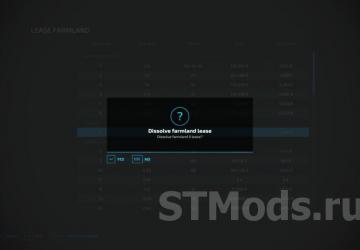 Field Lease version 1.1.0.0 for Farming Simulator 2022