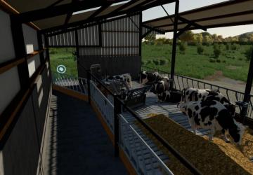 Five Bay Cow Shed version 1.0.0.0 for Farming Simulator 2022