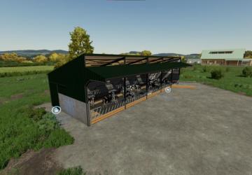 Five Bay Cow Shed version 1.0.0.0 for Farming Simulator 2022