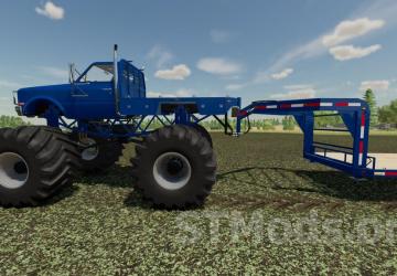 Flatbed Monster Truck version 1.0.0.1 for Farming Simulator 2022