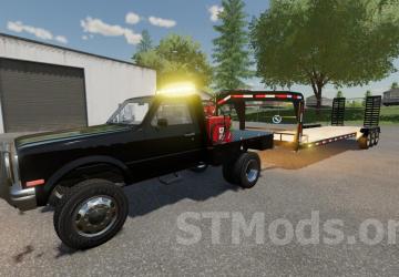 Flatbed Service Truck version 1.2.0.0 for Farming Simulator 2022