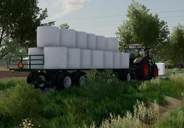 FlatBed Trailer version 1.0.0.0 for Farming Simulator 2022