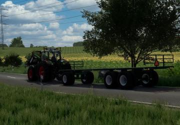 FlatBed Trailer version 1.0.0.0 for Farming Simulator 2022