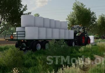 FlatBed Trailer version 1.1.0.0 for Farming Simulator 2022