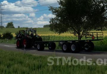FlatBed Trailer version 1.1.0.0 for Farming Simulator 2022