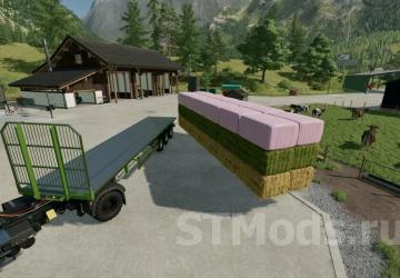Fliegl Flatbed Semitrailer version 1.0.3.0 for Farming Simulator 2022 (v1.13.x)