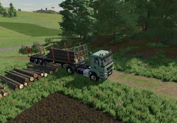 Fliegl Timber Runner Autoload Wood version 1.2.0.0 for Farming Simulator 2022 (v1.8.2)