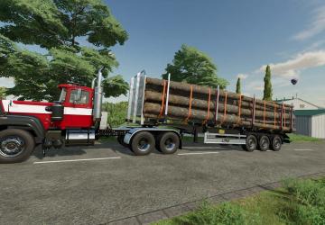 Fliegl Timber Runner Autoload Wood version 1.2.0.0 for Farming Simulator 2022 (v1.8.2)