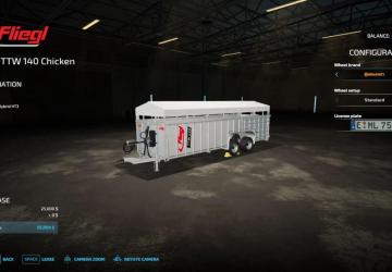 Fliegl TTW 140 version 1.0.0.0 for Farming Simulator 2022
