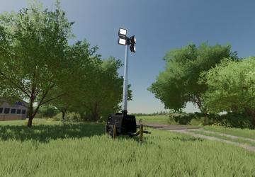 Flood Light Trailer version 1.0.0.0 for Farming Simulator 2022 (v1.1.x)