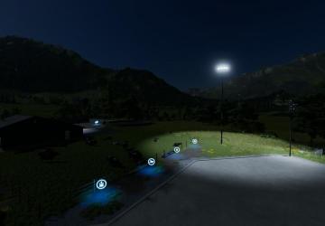 Floodlight Pole version 1.0.0.0 for Farming Simulator 2022