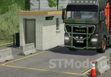 Floor Plane Weighing Station version 1.0.0.1 for Farming Simulator 2022