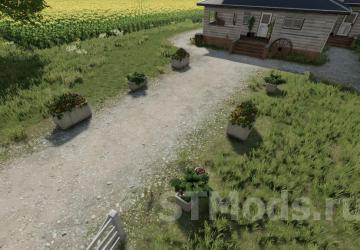 Flower Pots Pack version 1.1.0.0 for Farming Simulator 2022
