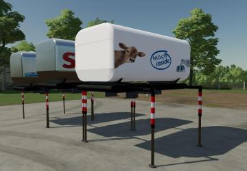 Fluid reservoir for CLAAS Saddletrac version 1.0.0.0 for Farming Simulator 2022