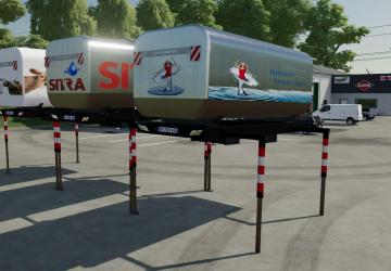 Fluid reservoir for CLAAS Saddletrac version 1.0.0.0 for Farming Simulator 2022