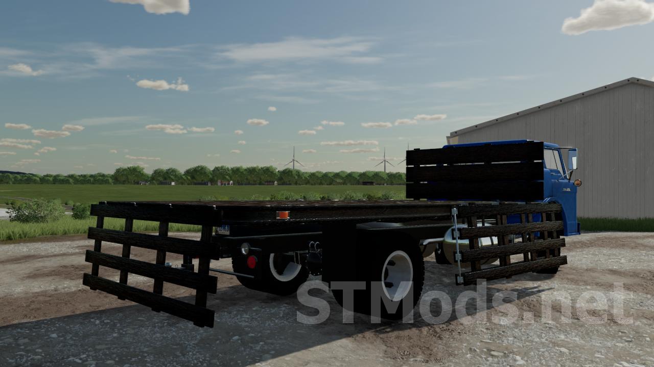 Download Ford C600 1957 Flatbed Version 2100 For Farming Simulator 2022 V15x 1632