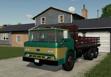Ford C600 1973 AR Frame Truck version 1.0.0.0 for Farming Simulator 2022 (v1.8x)
