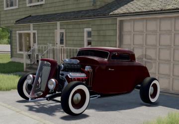 Ford Coupe 1934 version 1.1.0.0 for Farming Simulator 2022 (v1.12x)