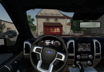 Ford F150 King Ranch 2018 version 1.0.0.0 for Farming Simulator 2022