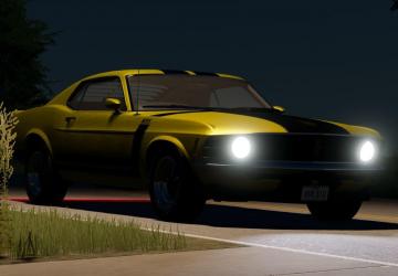 Ford Mustang 302 version 1.0.0.0 for Farming Simulator 2022