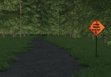 Forestry Sign Pack version 1.0.0.0 for Farming Simulator 2022