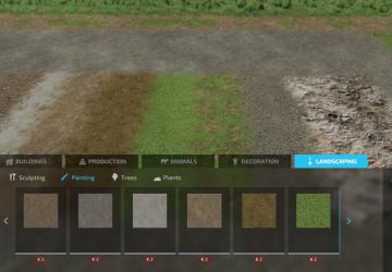Free Landscaping Tools version 1.0.0.0 for Farming Simulator 2022