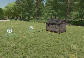 Free-range chicken pasture version 1.0.0.0 for Farming Simulator 2022