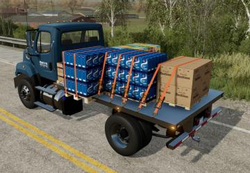 Freightliner 108SD Short Flatbed version 2.0.0.0 for Farming Simulator 2022