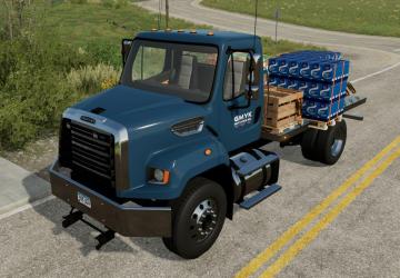 Freightliner 108SD Short Flatbed version 2.0.0.0 for Farming Simulator 2022