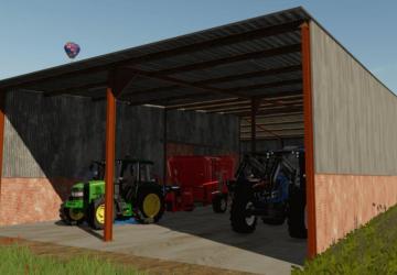 French Stall With Storage Shed version 1.0.0.0 for Farming Simulator 2022