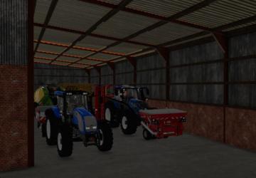French Stall With Storage Shed version 1.0.0.0 for Farming Simulator 2022