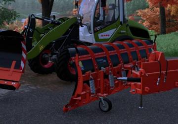Front loader snow plow Bema 1100 version 1.0.0.0 for Farming Simulator 2022