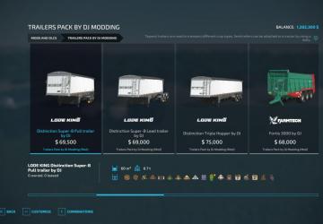 FS22 Trailers Edit by DJ version 1.0 for Farming Simulator 2022