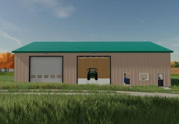 Garage 70x90 version 1.0.0.0 for Farming Simulator 2022