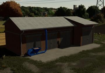 Garage With Silo version 1.0.0.0 for Farming Simulator 2022