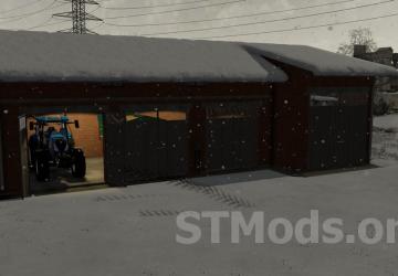 Garage With Silo version 1.0.0.1 for Farming Simulator 2022