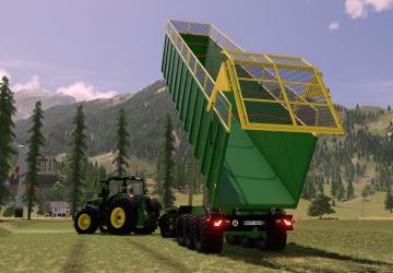 GHL agricultural trailer version 1.0.0.0 for Farming Simulator 2022