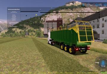 GHL agricultural trailer version 1.0.0.0 for Farming Simulator 2022
