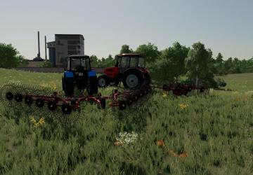 GKP Rake Set version 1.0.0.0 for Farming Simulator 2022 (v1.8x)