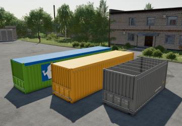 Grain Containers version 2.0.0.0 for Farming Simulator 2022