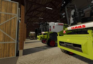 Half-timbered hall version 1.0.0.0 for Farming Simulator 2022