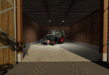 Half-timbered hall version 1.0.0.0 for Farming Simulator 2022