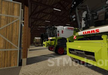 Half-timbered hall version 1.0.0.1 for Farming Simulator 2022