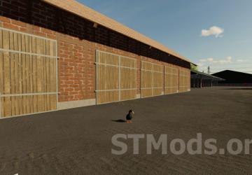Half-timbered hall version 1.0.0.1 for Farming Simulator 2022