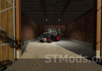 Half-timbered hall version 1.0.0.2 for Farming Simulator 2022