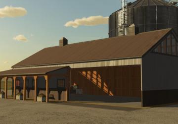 Hall With Workshop version 1.0.0.0 for Farming Simulator 2022