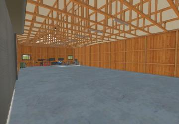 Hall With Workshop version 1.0.0.0 for Farming Simulator 2022