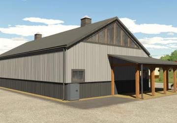 Hall With Workshop version 1.0.0.0 for Farming Simulator 2022