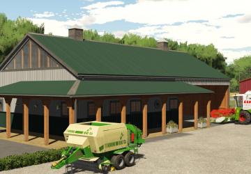 Hall With Workshop version 1.0.0.0 for Farming Simulator 2022